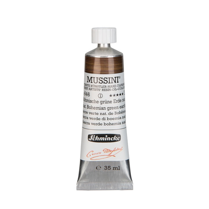 Oljne barve Schmincke MUSSINI 35 ml – 646 nar. bohemian zemeljska zelena