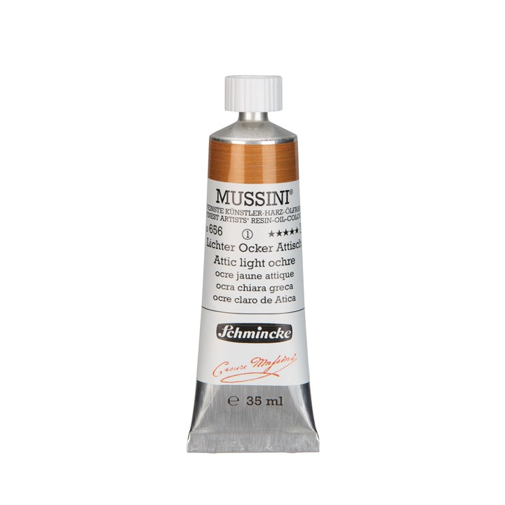 Oljne barve Schmincke MUSSINI 35 ml – 656 attic oker svetla