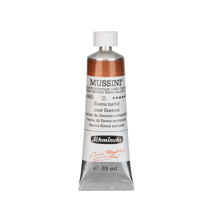 Oljne barve Schmincke MUSSINI 35 ml – 660 surova sienna