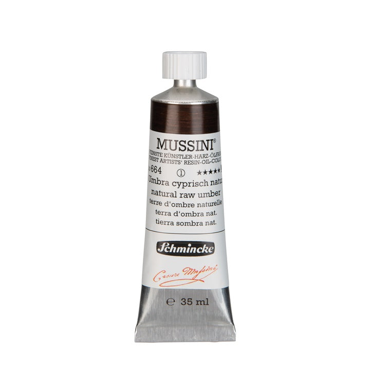 Oljne barve Schmincke MUSSINI 35 ml – 664 naravna umbra surova