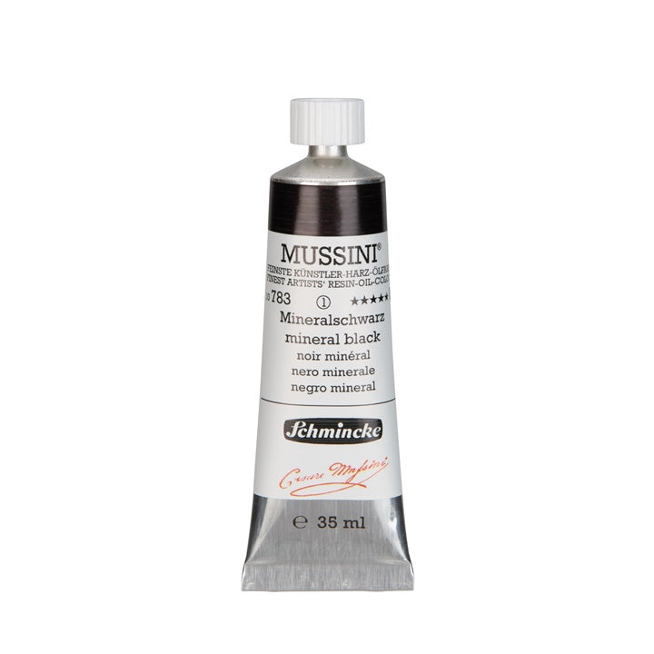 Oljne barve Schmincke MUSSINI 35 ml – 783 mineralno črna