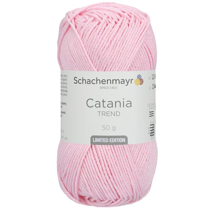 Pamučno predivo Schachenmayr SMC Catania Trend 50 g | izaberi boju - 00501 svijetlo ružičasta