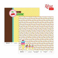Papiri za scrapbooking 30.48 x 30.48 cm Cake delicious – No. 1