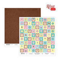 Papiri za scrapbooking 30.48 x 30.48 cm Cake delicious – No. 4