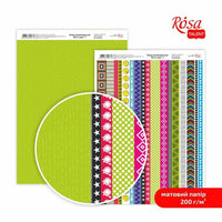 Papiri za scrapbooking Be in color A4 | različiti motivi — slika 8