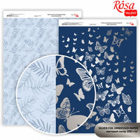 Papiri za scrapbooking Butterflies A4 | razne nijanse — slika 3