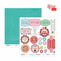 Papiri za scrapbooking 30.48 x 30.48 cm Cake delicious | razni motivi — slika 3