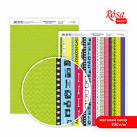 Papiri za scrapbooking Color Style A4 | razni motivi — slika 7