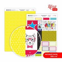 Papiri za scrapbooking Color Style A4 | razni motivi — slika 8