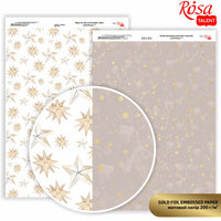 Papiri za scrapbooking Drops A4 | razne nijanse — slika 3