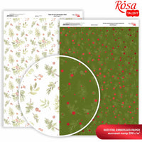 Papiri za scrapbooking Drops A4 | razne nijanse — slika 5