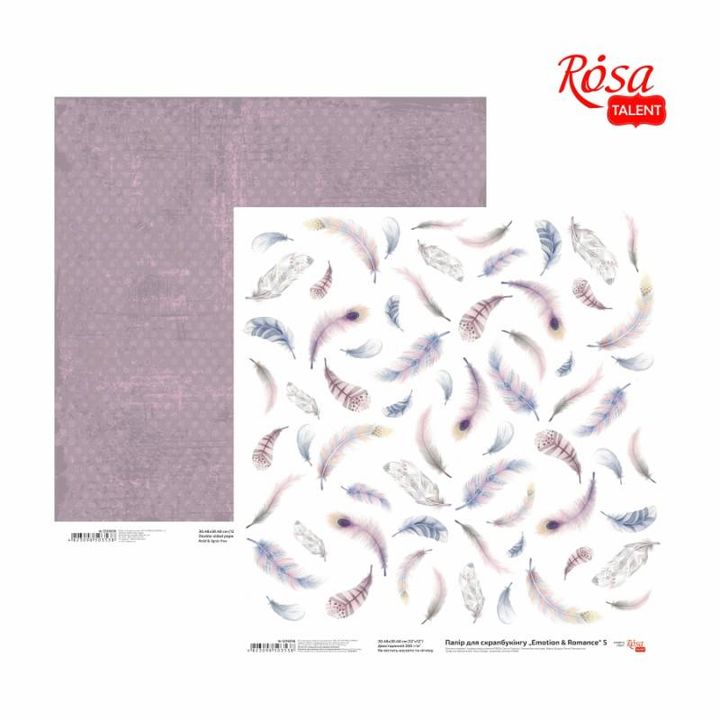 Papiri za scrapbooking 30.48 x 30.48 cm Emotion and Romance | razni motivi — slika 5