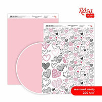 Papiri za scrapbooking Love A4 | različiti motivi — slika 9