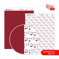 Papiri za scrapbooking Love A4 | različiti motivi — slika 2