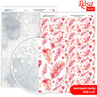 Papiri za scrapbooking Love Mood A4 | različiti motivi — slika 6