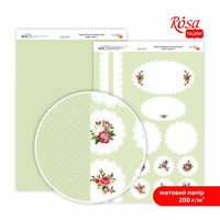 Papiri za scrapbooking Magic roses A4 | razni motivi — slika 4