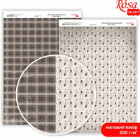 Papiri za scrapbooking Mens Style A4 | različiti motivi — slika 9