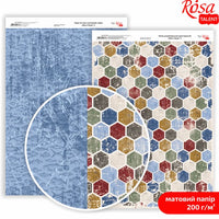 Papiri za scrapbooking Mens Style A4 | različiti motivi — slika 4
