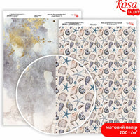 Papiri za scrapbooking Ocean Dreams A4 | različiti motivi — slika 6