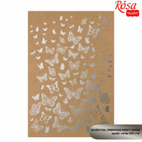Papiri za scrapbooking s metalnim elementima A4 | različiti motivi — slika 4