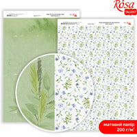Papiri za scrapbooking Wild Flowers A4 | različiti motivi — slika 3