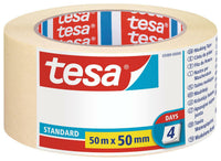 Papirnata ljepljiva traka za maskiranje tesa standard 50 m