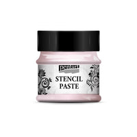 Pasta za šablonu biserna Stencil Paste Pentart 50ml – ice flower