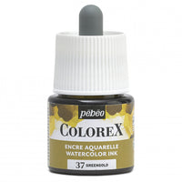 Pebeo Colorex tekući akvarel 45 ml – Zeleno zlatna