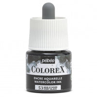 Pebeo Colorex tekući akvarel 45 ml – Bjelokosno crna