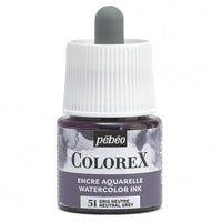 Pebeo Colorex tekući akvarel 45 ml – Neutralno siva