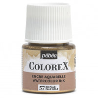 Pebeo Colorex tekući akvarel 45 ml – Blijedo zlatna