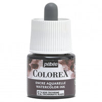 Pebeo Colorex tekući akvarel 45 ml – Trikromatska crna