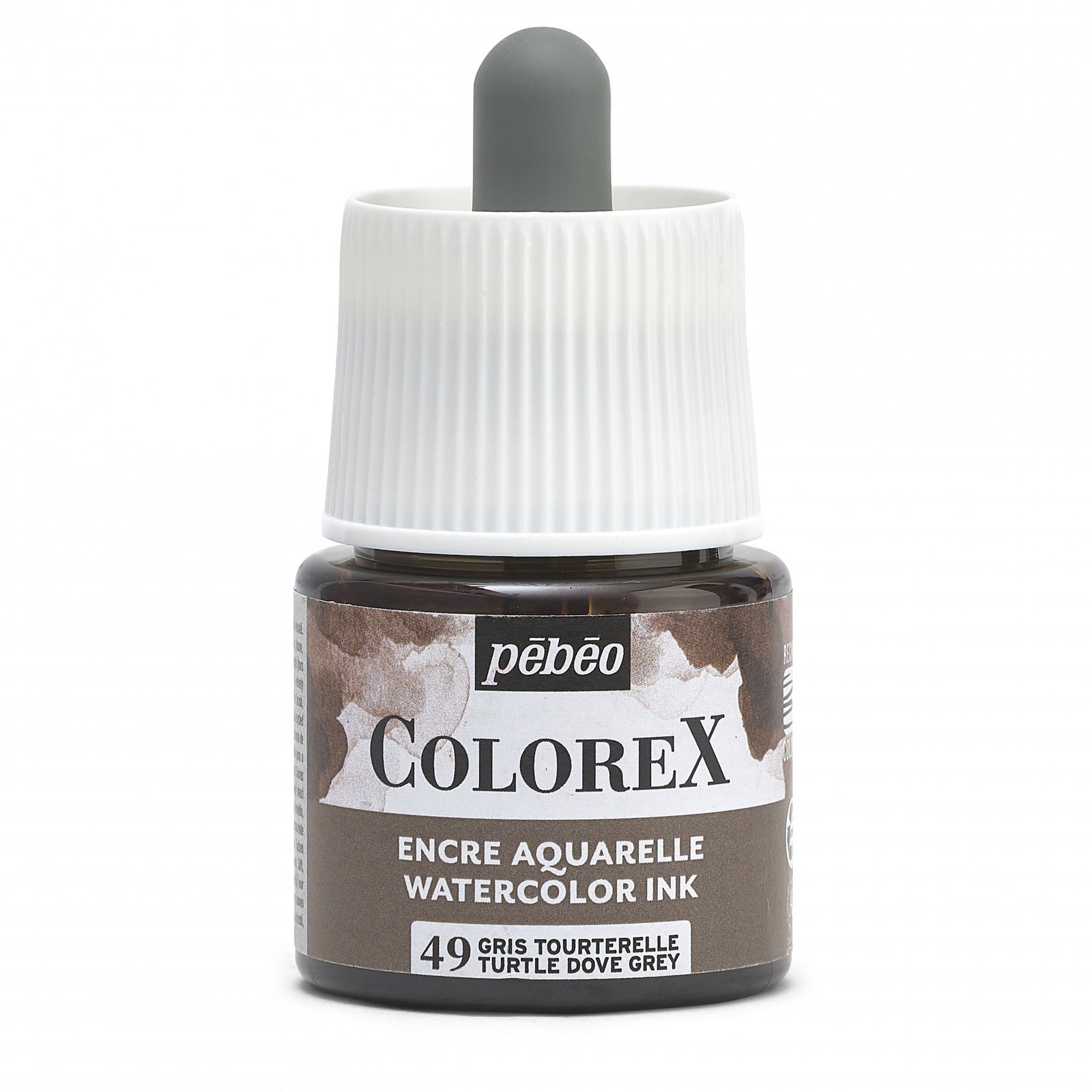 Pebeo Colorex tekući akvarel 45 ml – Grličasto siva