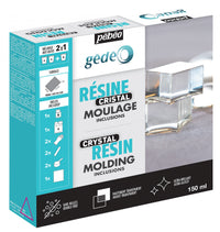 Kristalna epoksidna smola Pebeo Gédéo Crystal Resin 150 ml prozirna