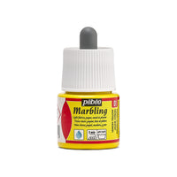 Boja za mramoriranje Pebeo Marbling 45 ml – Limun žuta