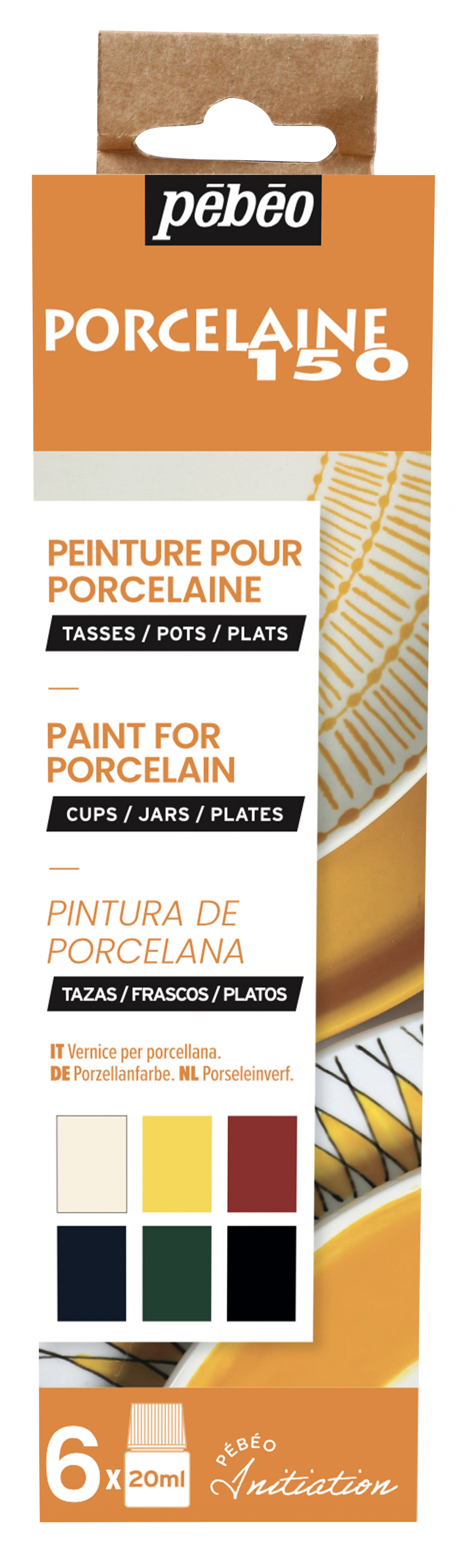 PEBEO Porcelaine 150 set boja za porculan 6 x 20 ml
