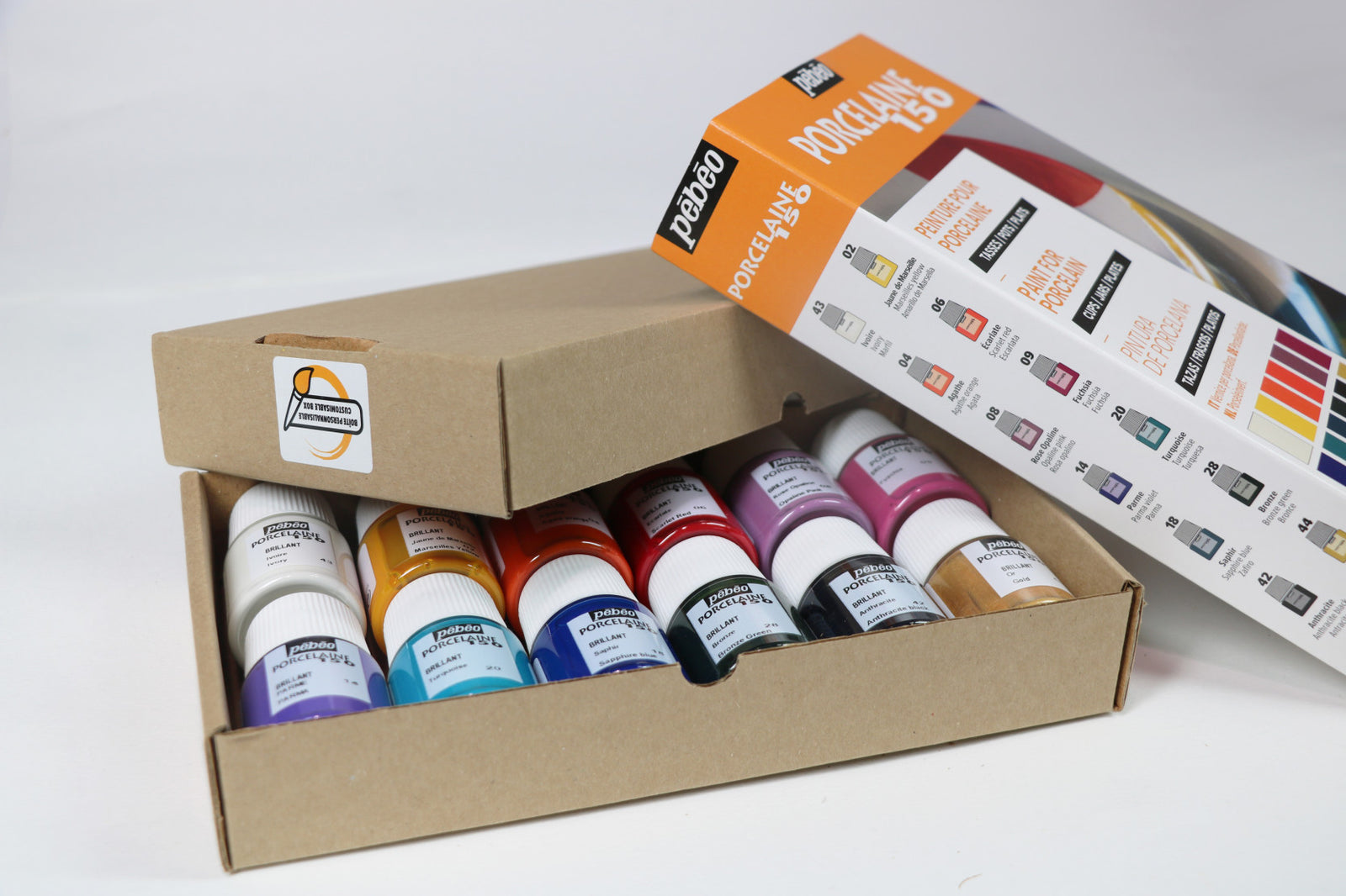 Pebeo Porcelaine 150 set boja za porculan 12 x 20 ml Exploration 1