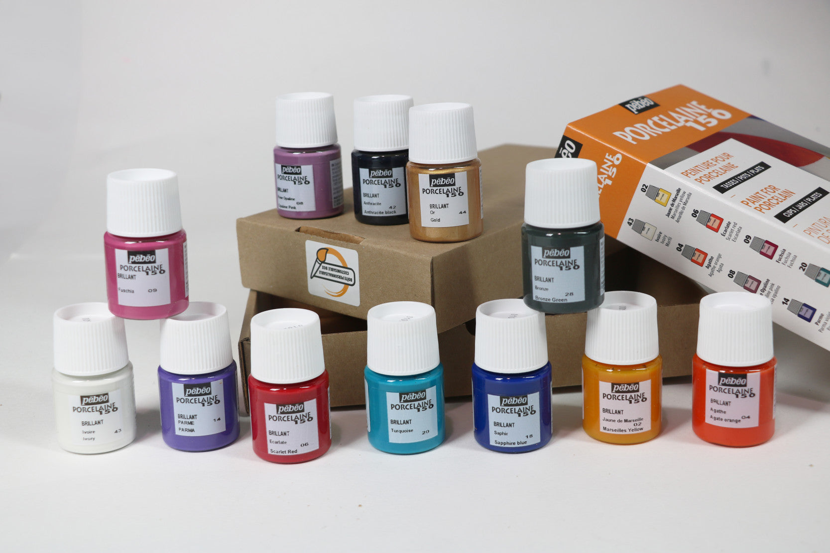 Pebeo Porcelaine 150 set boja za porculan 12 x 20 ml Exploration 1