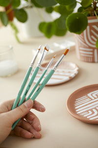 Pebeo set univerzalnih kistova od zlatnog poliamida 8 kom