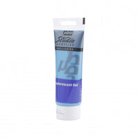 Pebeo Studio akrilni gel 100 ml Phosphorescent Blue