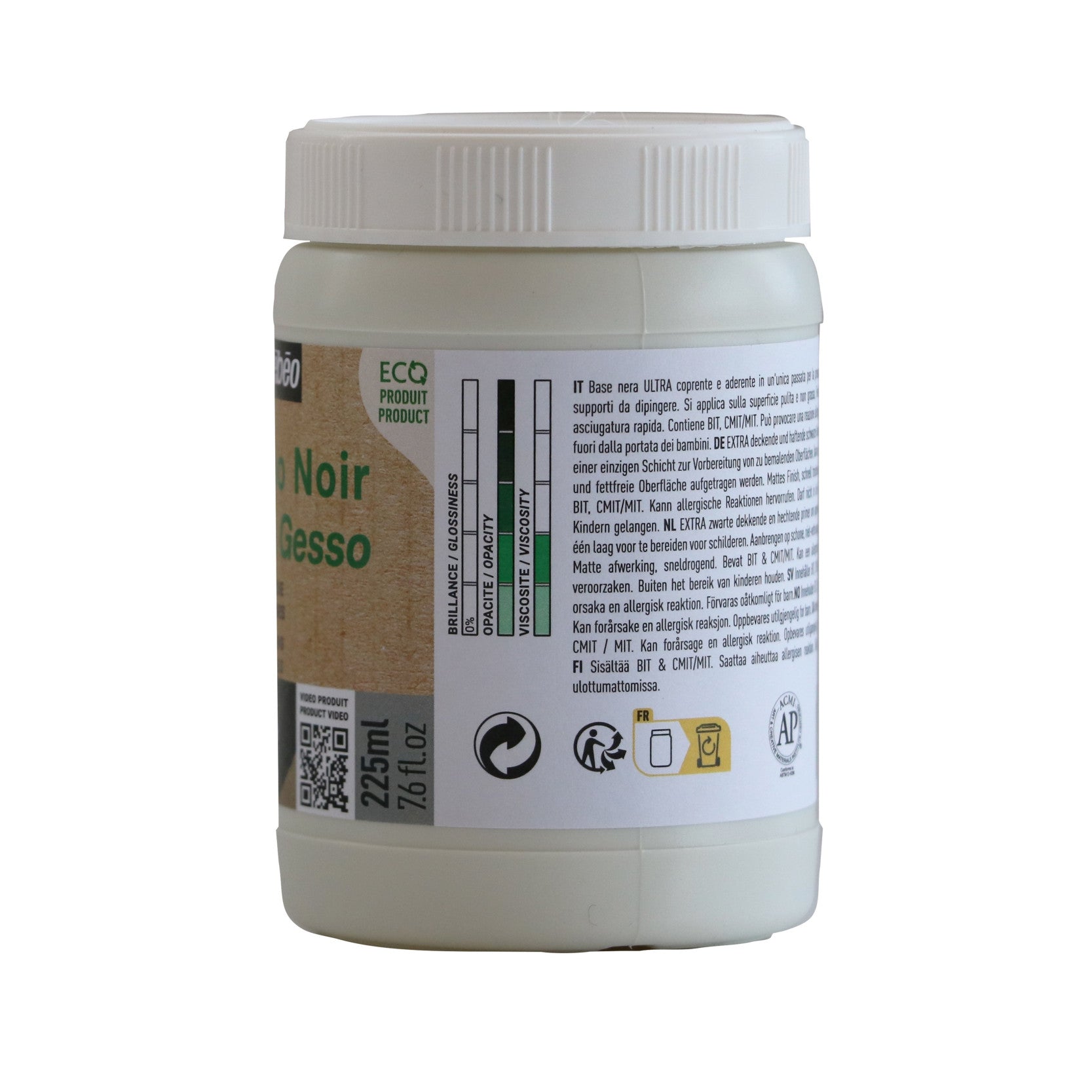 Pebeo Studio crni gesso 225 ml