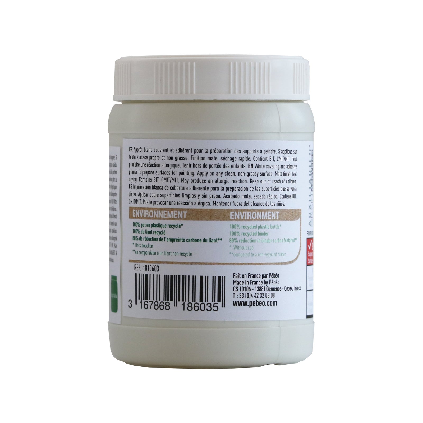 Pebeo Studio akrilni gesso temeljni premaz 225 ml