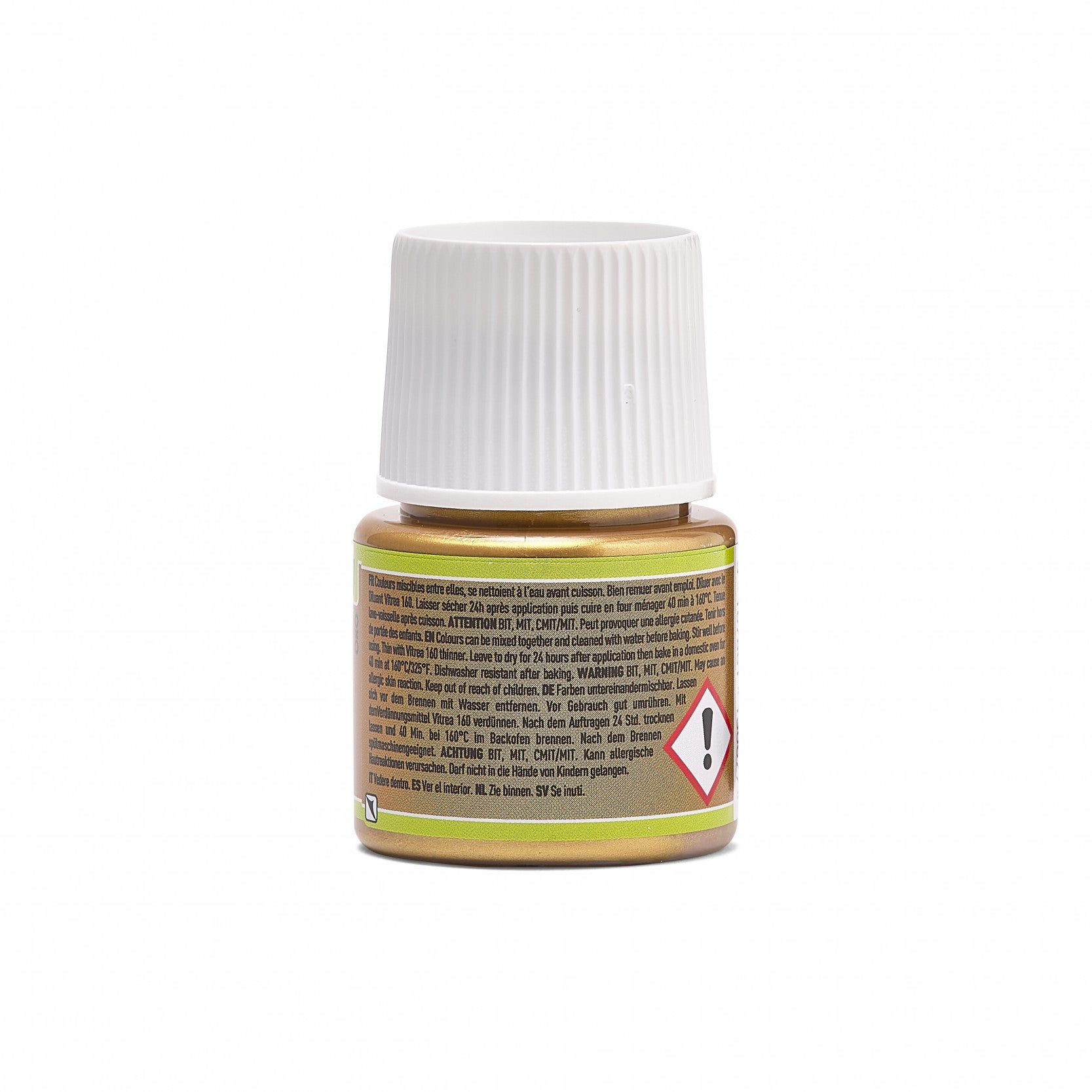 Vitraj boja za staklo Pebeo Vitrea 160 – 45 ml, Shimmer Gold