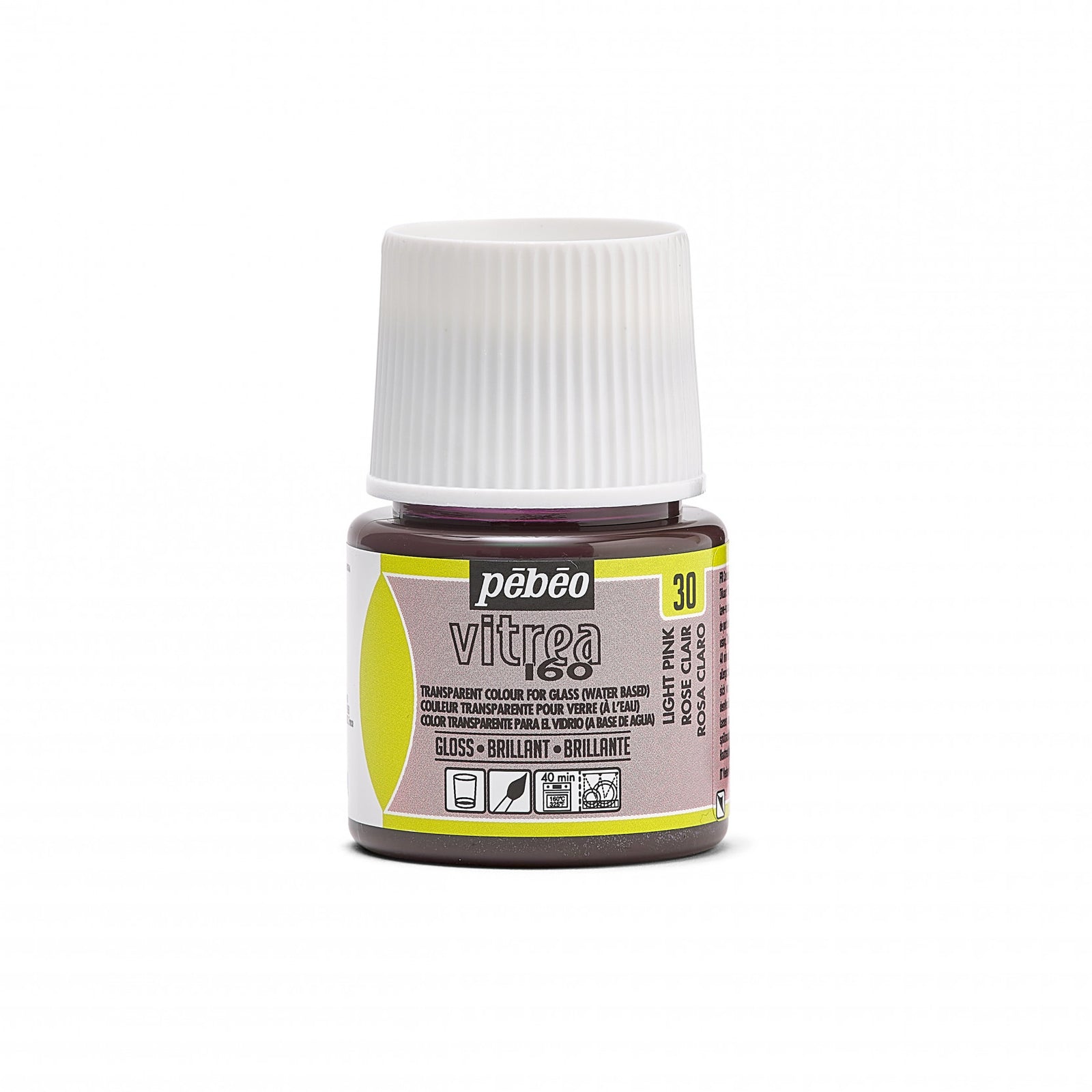 Boja za vitraj za staklo Pebeo Vitrea 160 sjajna 45 ml