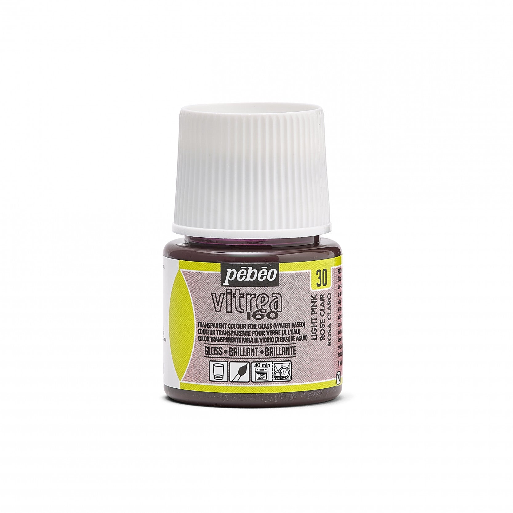 Boja za vitraj za staklo Pebeo Vitrea 160 sjajna 45 ml