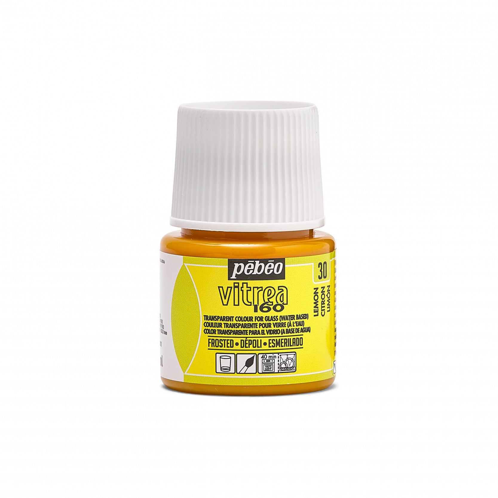 Pebeo Vitrea 160 boja za staklo 45 ml – Limun