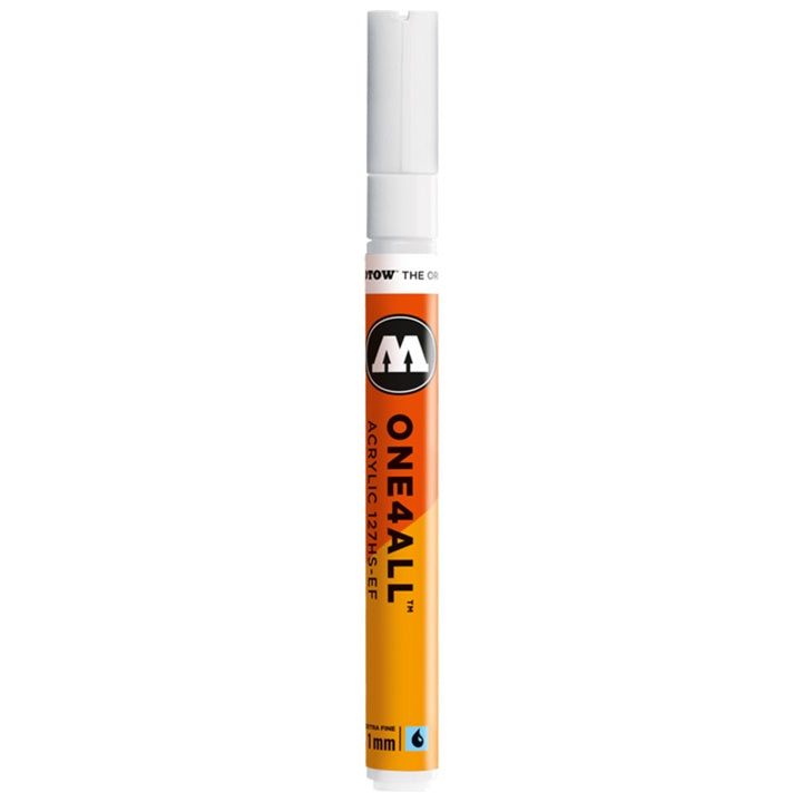 Akrilni marker MOLOTOW - ONE4ALL 1mm – 180 signal black