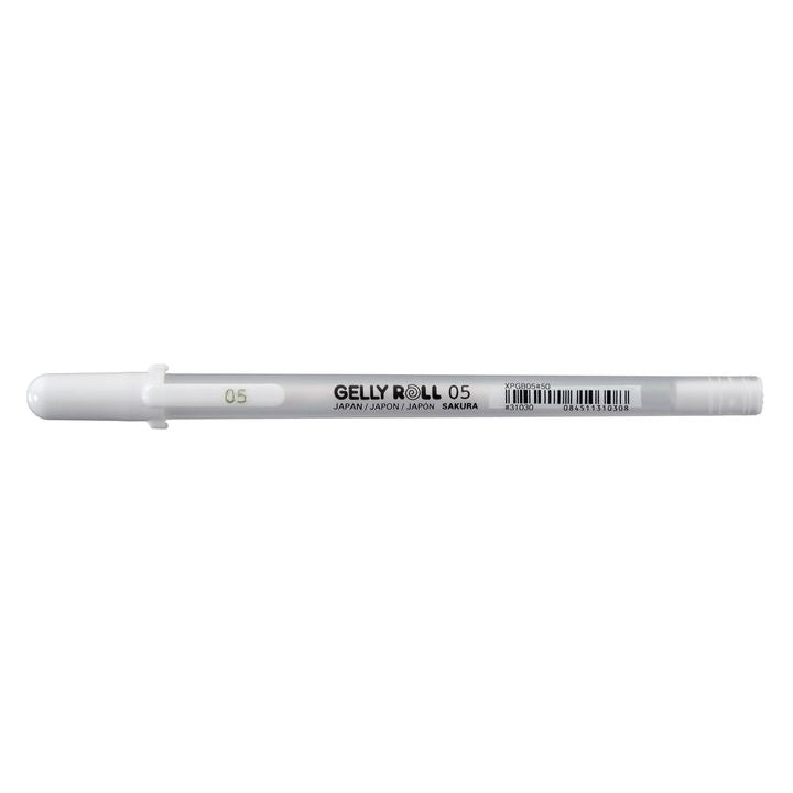 Gel olovke Sakura Gelly Roll bijele nijanse – 05 dobro