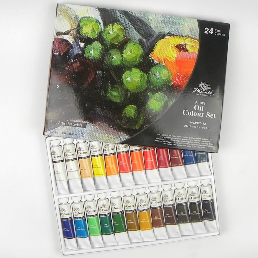 Phoenix - set uljanih boja 12–24 x 12 ml