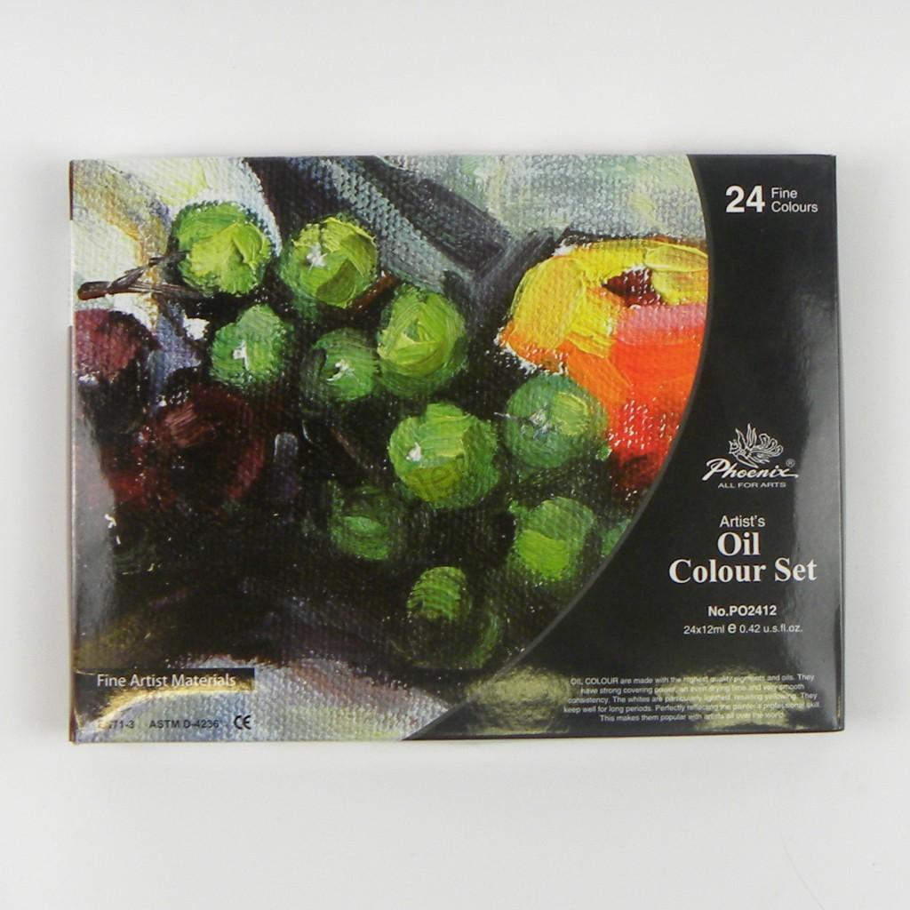Phoenix - set uljanih boja 12–24 x 12 ml
